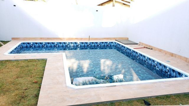 Piscina churrasqueira rua 12 Vicente Pires 4 suites condomínio - Foto 4