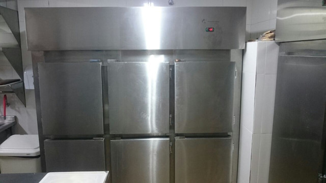 Geladeira e freezer industrial vertical em aço inox sob medida - Foto 3