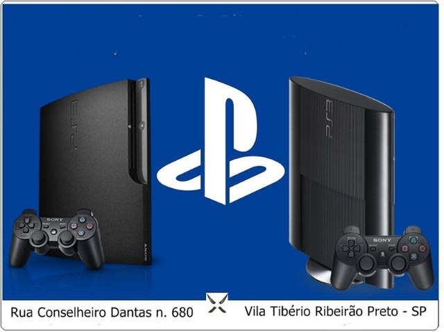 Playstation 3 slim / Super slim + 1 Jogo ( Leia a Descrição )