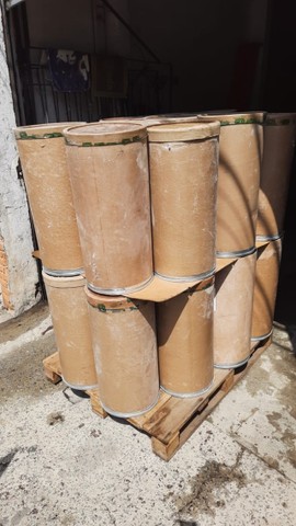 Barricas de Papelao de 50kg usadas (11) 9.4730-9331 medidas 69x33 - Foto 5