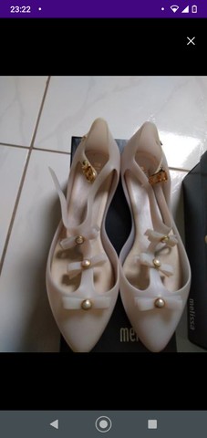 Bolsa Melissa Nova Original 200$ e Sandália Melissa 50$ - Foto 5