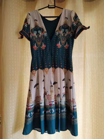 vestido guarda chuva antix