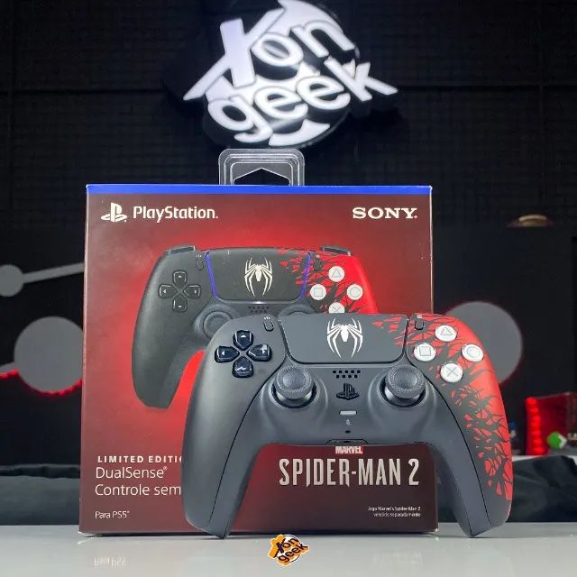 Controle sem fio DualSense Marvel's Spider-Man 2 Limited Edition