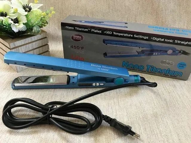 Prancha Profissional  Nano Titanium (Primeira Linha ) - Foto 2