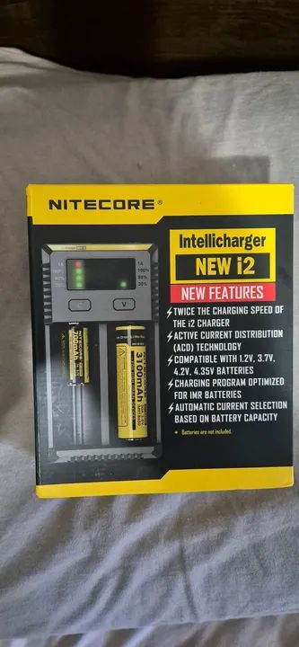 Carregador nitecore 