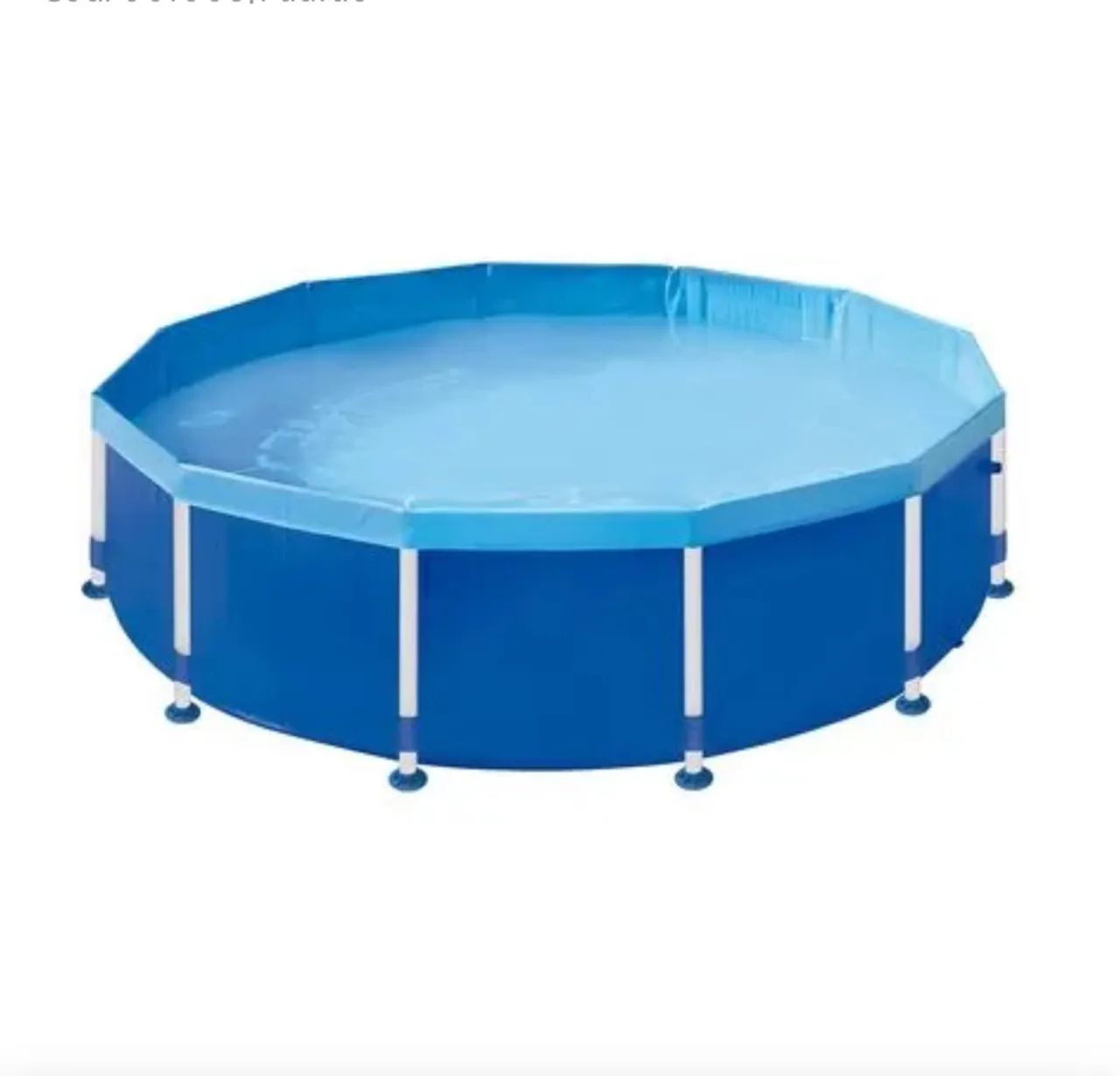 Piscina 5.500litros com a base de ferro na promoção ? - Foto 3
