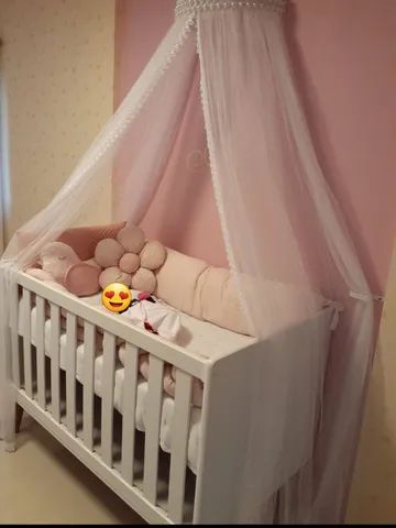 Berço / mini cama +colchão anti refluxo  - Foto 6