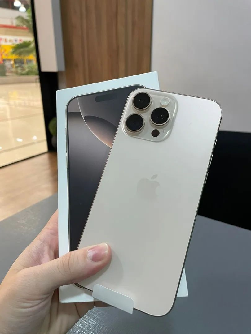 iphone 16 pro maxx 256gb novo - garantia de 1 ano 