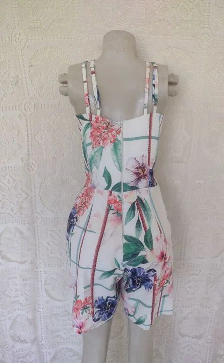 Macaquinho Branco estampado  - Foto 2