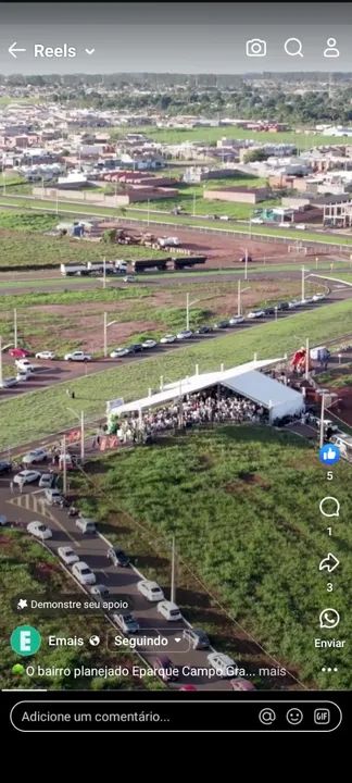 Eparque Campo Grande - JA PODE CONSTRUIR - Foto 5