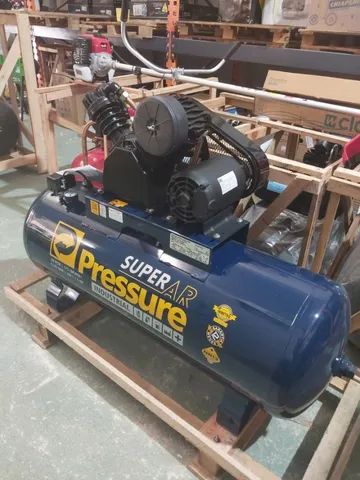 Compressor de ar 200 litros 5hp 175 Libras 20pes industrial Pressure(Loja) - Foto 4