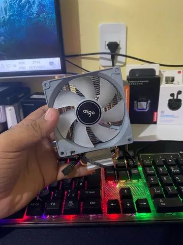AIR COOLER CPU ICE200 PRO CPU COOLER RGB - Foto 4