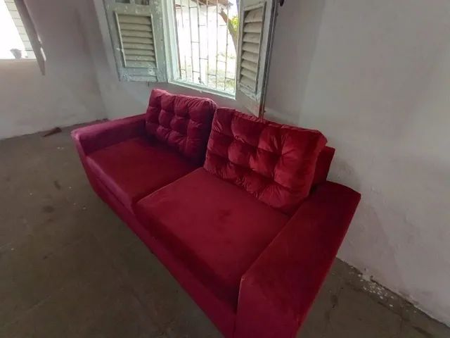 Sofá 3 lugares novo entrega grátis - Foto 2