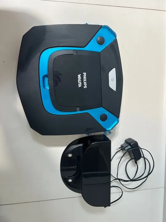 Robô aspirador e passa pano Philips Walita