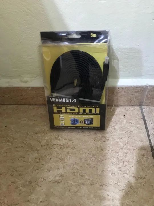 Desapego cabo HDMI com 5 metros  - Foto 3