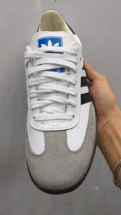 Tênis Adidas samba , branco e preto - Foto 6