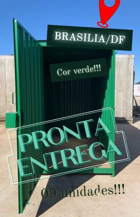 Container a pronta entrega 3x1.5x2.20  - Foto 2