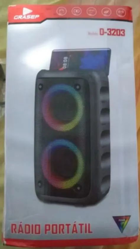 Caixa De Som Bluetooth 220v  - Foto 4