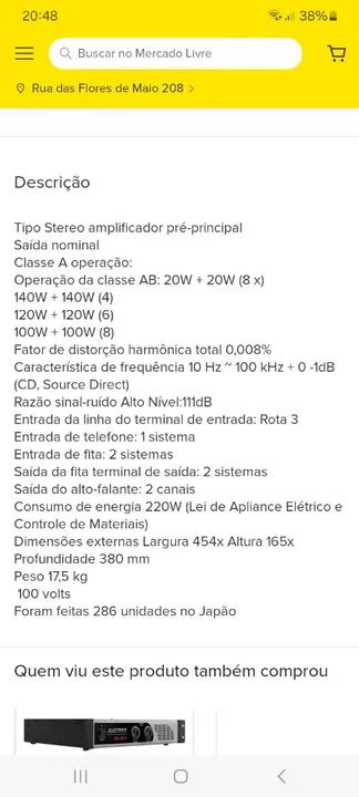 AMPLIFICADOR INTEGRADO MARANTZ PM-88 ASEF  - Foto 6