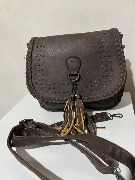 Bolsa de Ombro Marrom