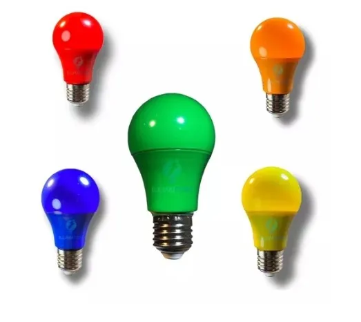 Lampada led Bulbo a60 7w colorida decorativa
