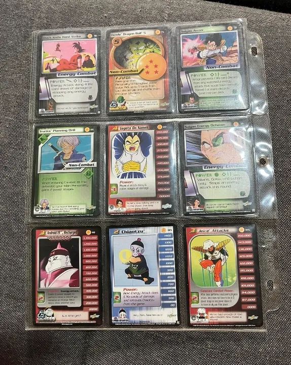 Lote 38 Cards Dragon Ball Z Importado / Raridades Collectible Card