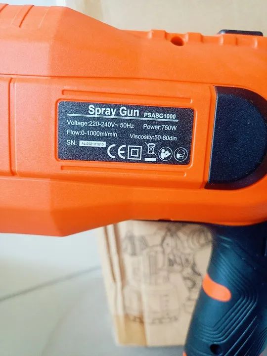 Pistola de Pintura Elétrica - ProStormer - 750Watts - Fio 220v - ECO mkt?  - Foto 5