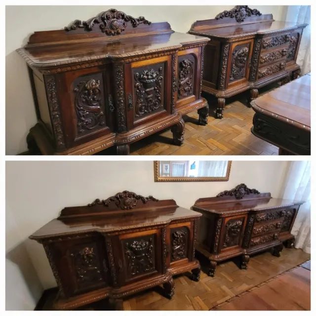 Sala de Jantar estilo renascença - pata de leão - Foto 2