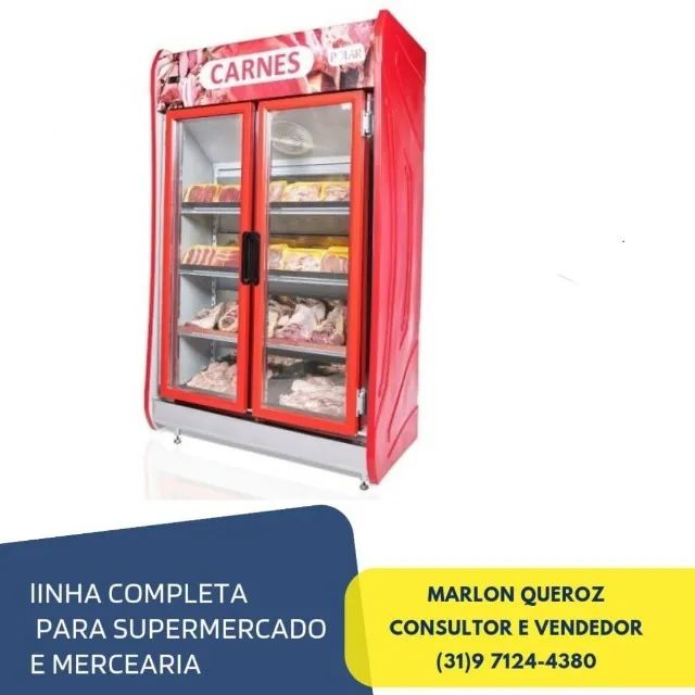 Refrigerador 2 Portas para Carne Polas 220v
