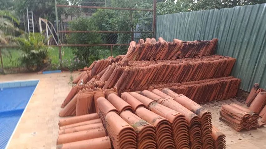 Telhas coloniais para doação 