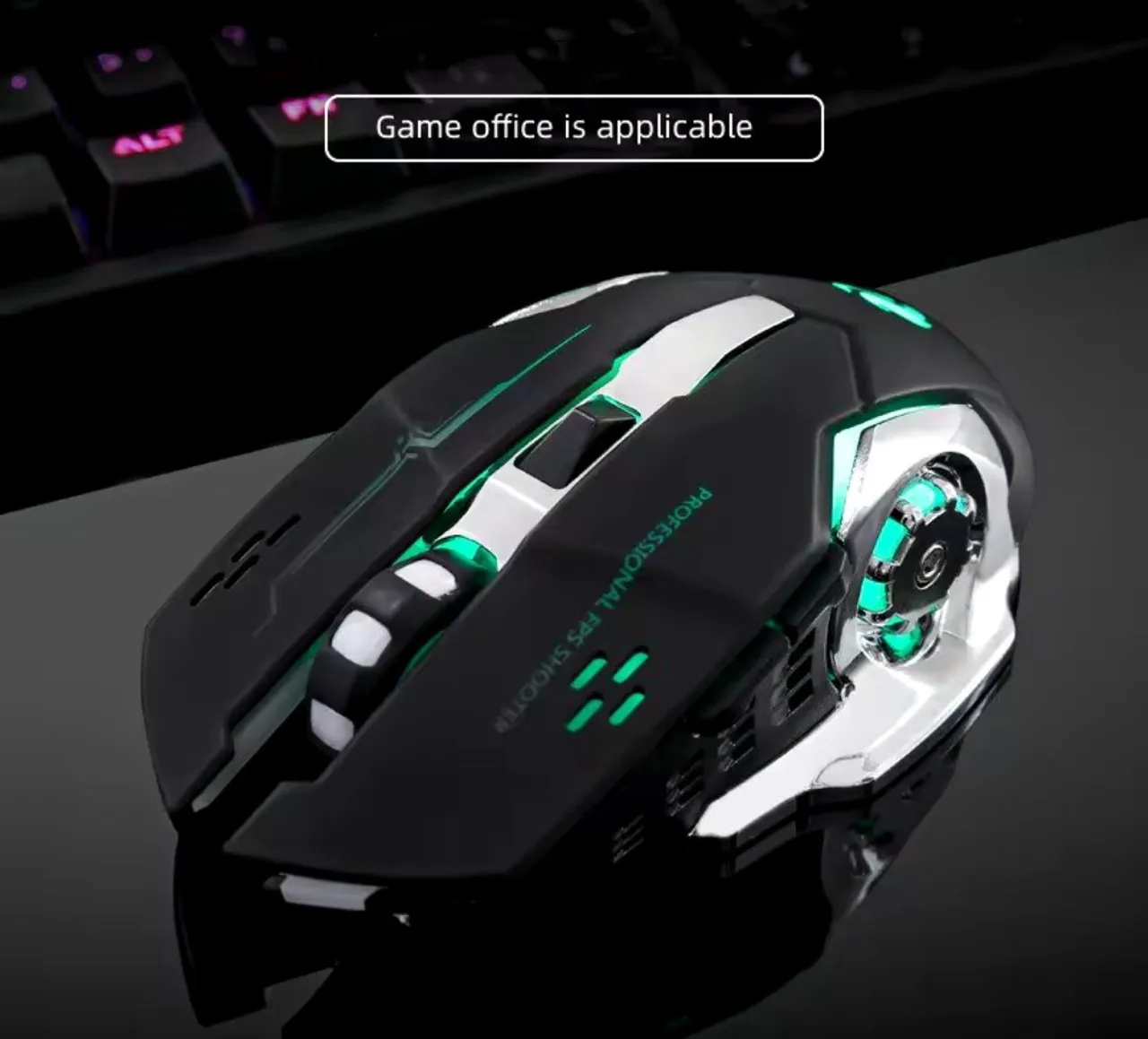 Mouse Gamer Profissional FPS Shooter