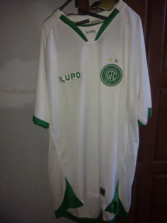 Camisa Do Guarani Branca De 2010 Da Lupo 
