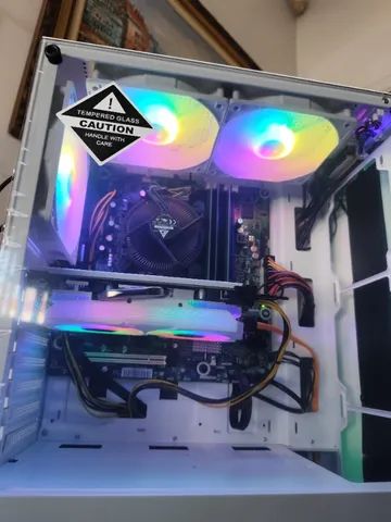 PC Gamer i5  16 Gigas Memória - SSD 480 Gigas - Placa de Vídeo RX 580 8 Gigas - Somos Loja - Foto 6
