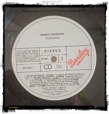 LP Vinil: Toquinho - Sonho Dourado - Foto 5