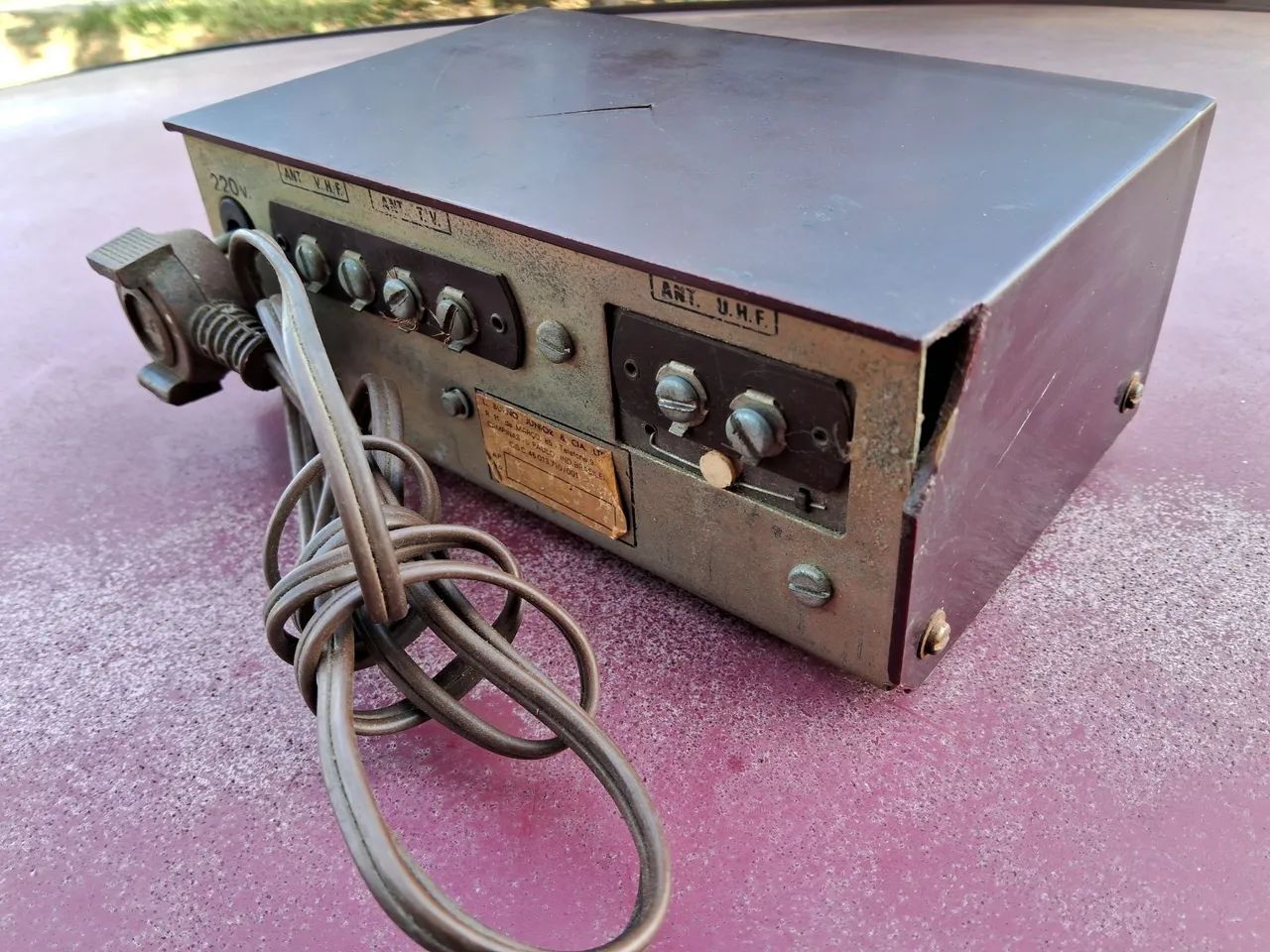 Controle de Antigamente (Conversor UHF) - Foto 3