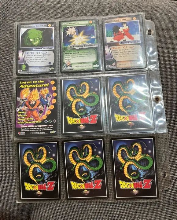 Lote 38 Cards Dragon Ball Z Importado / Raridades Collectible Card