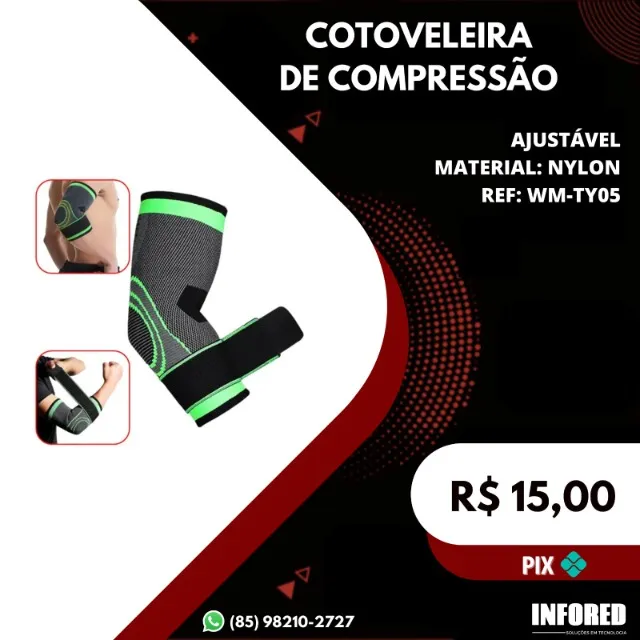 Cotoveleira de compressão WM-TY05