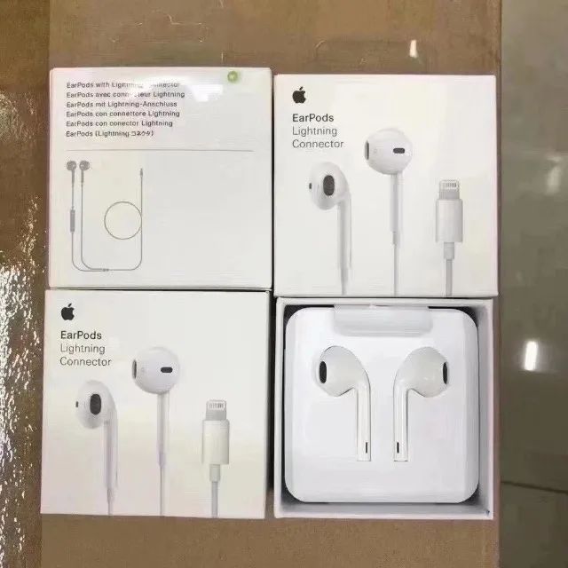 Fone de Ouvido iPhone Lightning EarPods Apple Original (3 meses de
