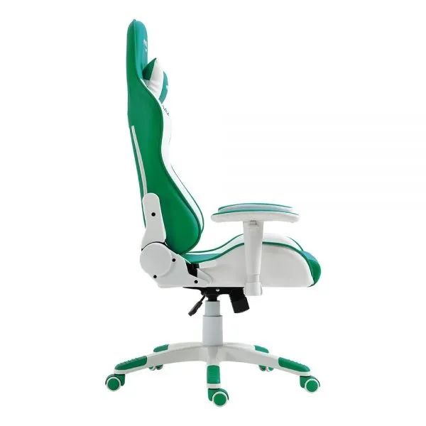 Cadeira Gamer MX5 Giratoria Branco e Verde(MGCH-MX5GRWH) - Foto 3