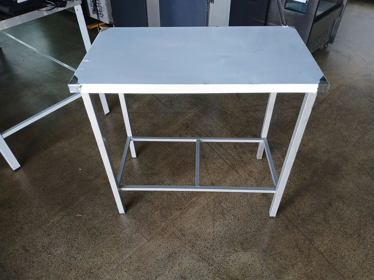 Mesa Inox de Apoio 90x50 Nova 