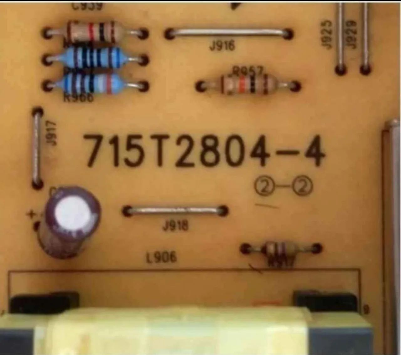 Placa Fonte  Tv Aoc D32w831 715t2804-4