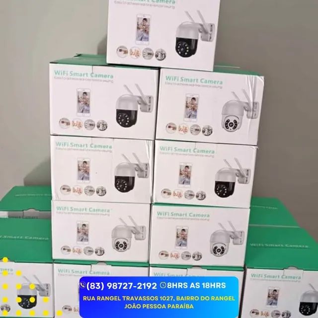 Câmera De Segurança Externa Wi-fi, 360° Resistente D'água Infravermelho Full Hd - Foto 2