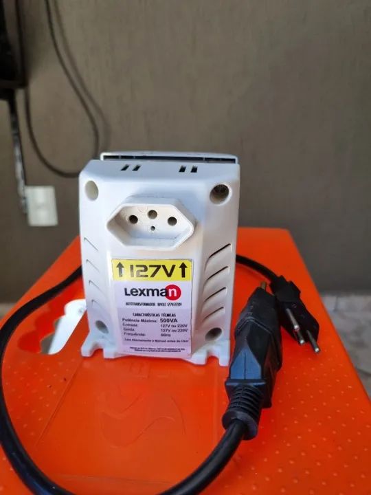 Autotransformador Lexman 500va bivolt 110/220v - Foto 4