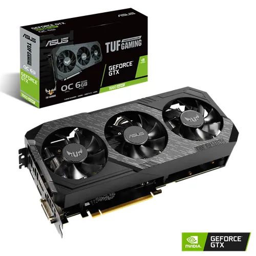 Placa de Vídeo NVIDIA ASUS TUF GTX1660 Super 