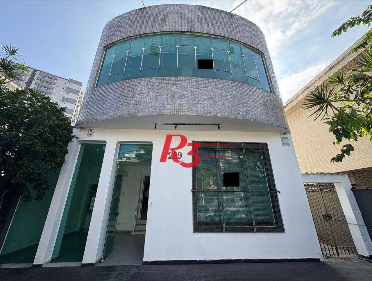 Loja, 346 m² - venda por R$ 3.500.000,00 ou aluguel por R$ 19.586,00/mês - Macuco - Santos