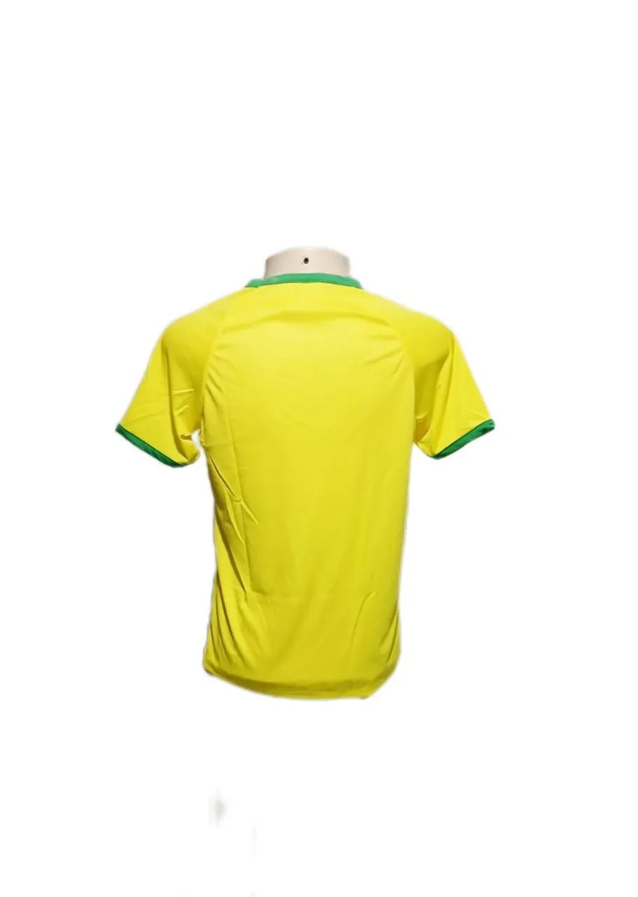 Camisa Brasil Torcedor Amarelo Copa Mundo  - Foto 2