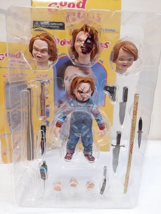 Boneco Chucky Good Guys - Colecionável - Original NECA - Adquirido na loja BBTS(EUA) - Foto 3