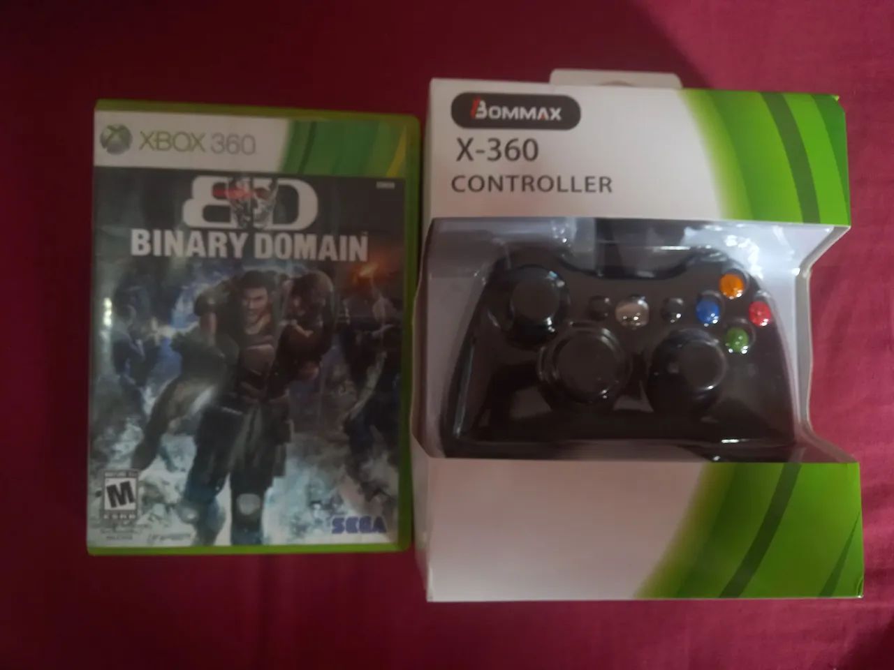 Jogo Binary Domain + Controle X-360