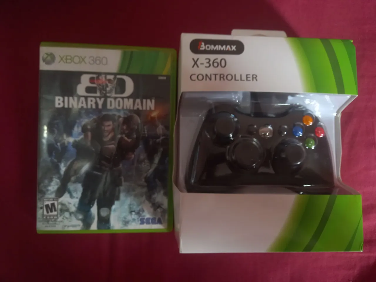 Jogo Binary Domain + Controle X-360