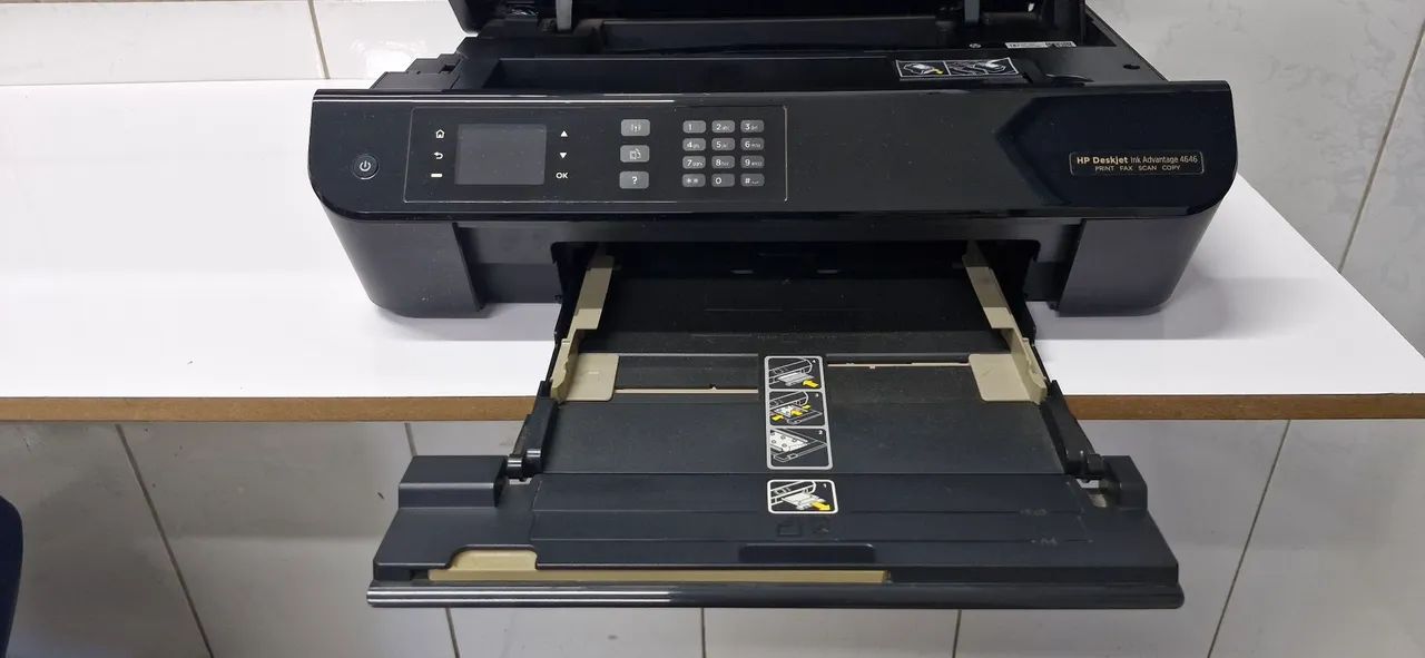 Impressora e-Multifuncional HP Deskjet Ink Advantage 4646 - Foto 5